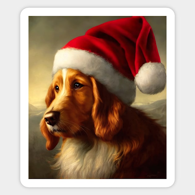 Christmas Dog Sticker by Fantasyscape